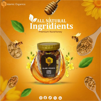 Nuts Honey - 100% Organic Premium Quality